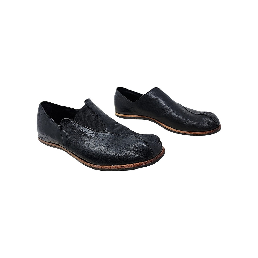 Cydwoq Slip On Shoes 42 US 8.5 Mens Black Leather‎ Handmade USA Artisan Loafers